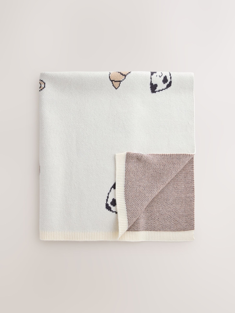 Knitted Baby Blanket - Obraz 1 z 4