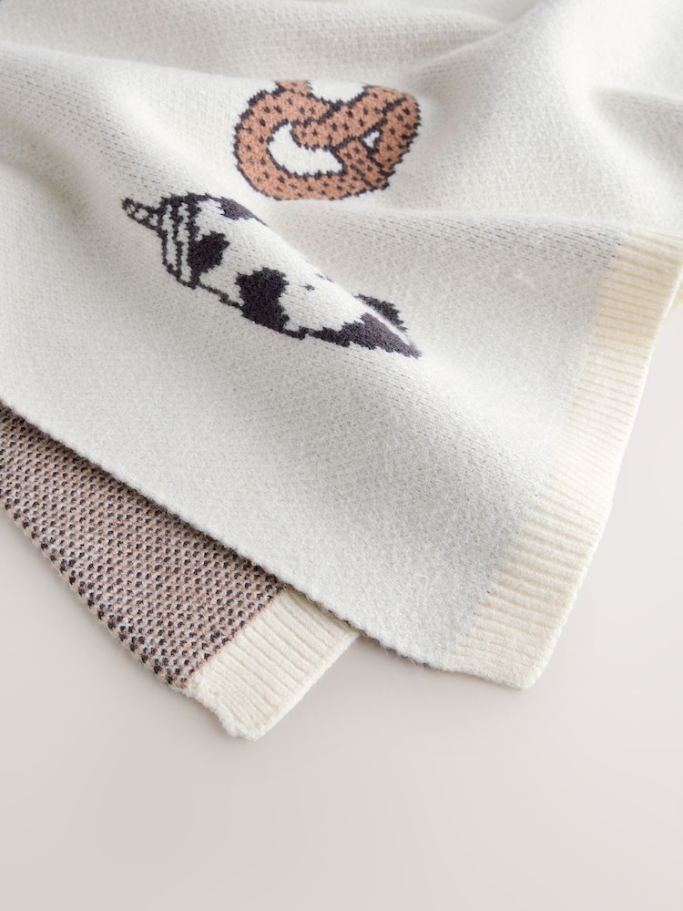 Knitted Baby Blanket - Obraz 2 z 4