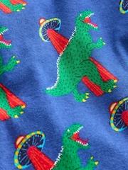 Boden Blue Snug Glow In The Dark Pyjamas - Image 2 of 2