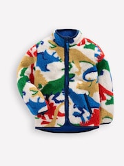 Boden Cream Cosy Borg Jacket - Image 1 of 4