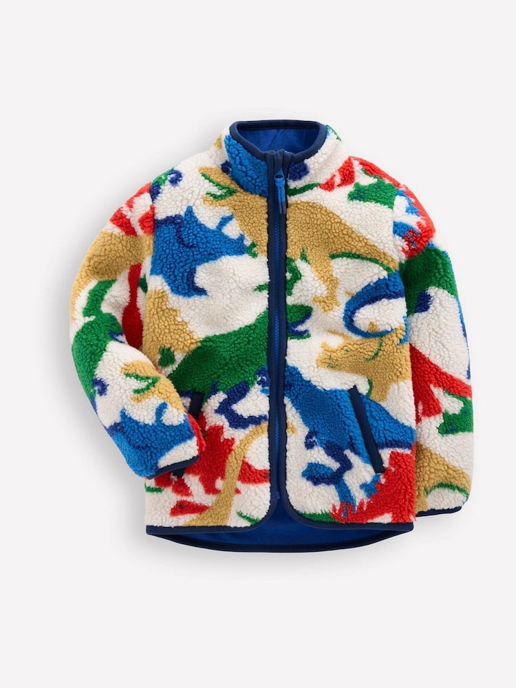 Boden Cream Cosy Borg Jacket - Image 1 of 4