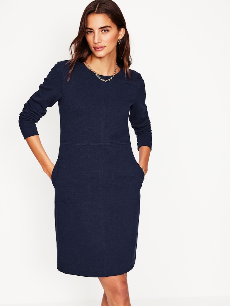 Boden Blue Cornelia Ottoman Dress - Image 1 of 4