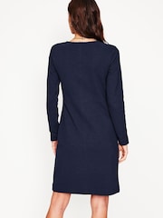 Boden Blue Cornelia Ottoman Dress - Image 2 of 4