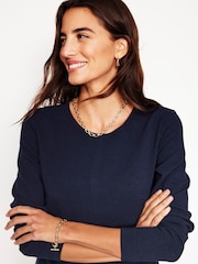 Boden Blue Cornelia Ottoman Dress - Image 4 of 4