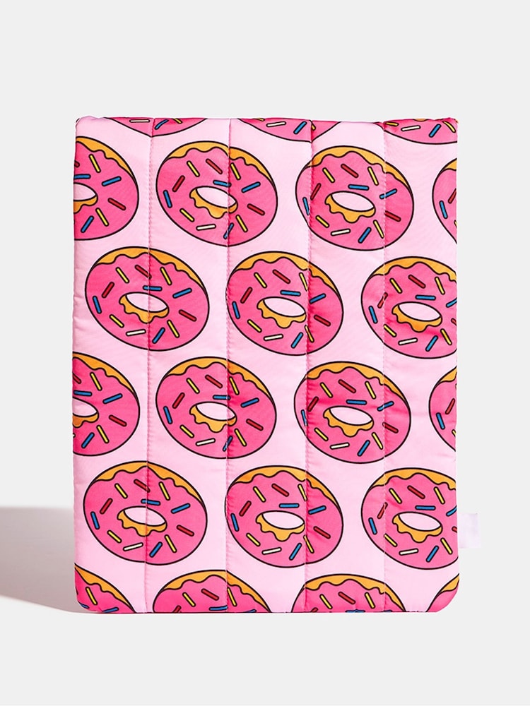 Skinnydip Pink The Simpsons x Donut Lover Laptop Sleeve Travel Accessories - Image 2 of 5