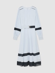 Reiss Blue/Navy Tori Petite Dress - Image 2 of 7