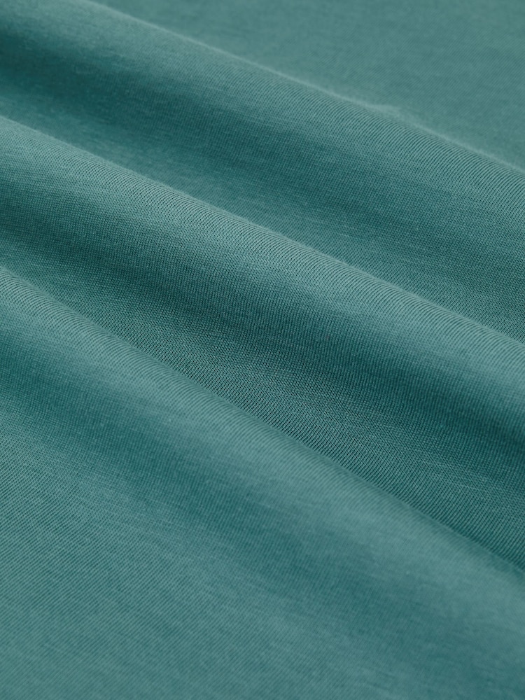 Reiss Seafoam Green Halo Cotton Crew-Neck T-Shirt - Image 7 of 7 Reiss Seafoam Green Halo Cotton Crew-Neck T-Shirt - Image 7 of 7