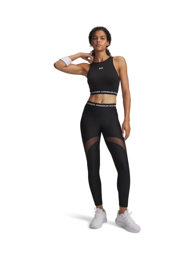 Under Armour Black Heatgear Mesh Leggings - Image 3 of 3