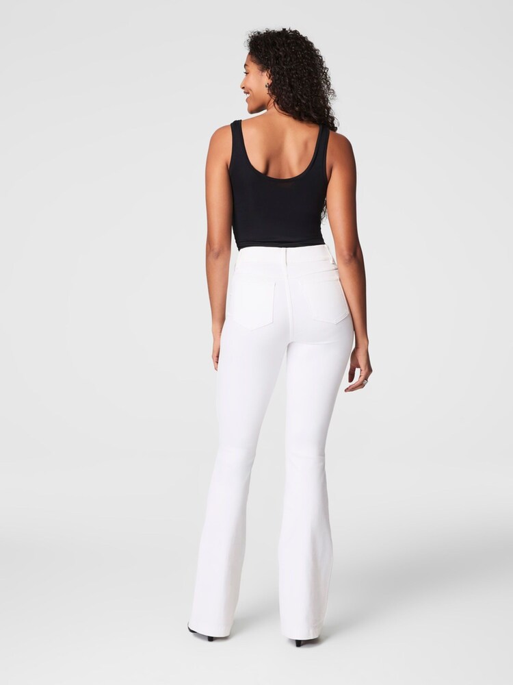 SPANX Shape™ Every Wear Flare White Jeans - Image 2 of 6