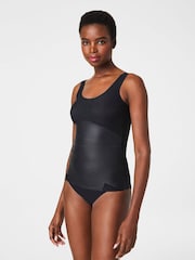 SPANX Shape™ Invisible Supima® Cotton Black Tank - Image 1 of 3