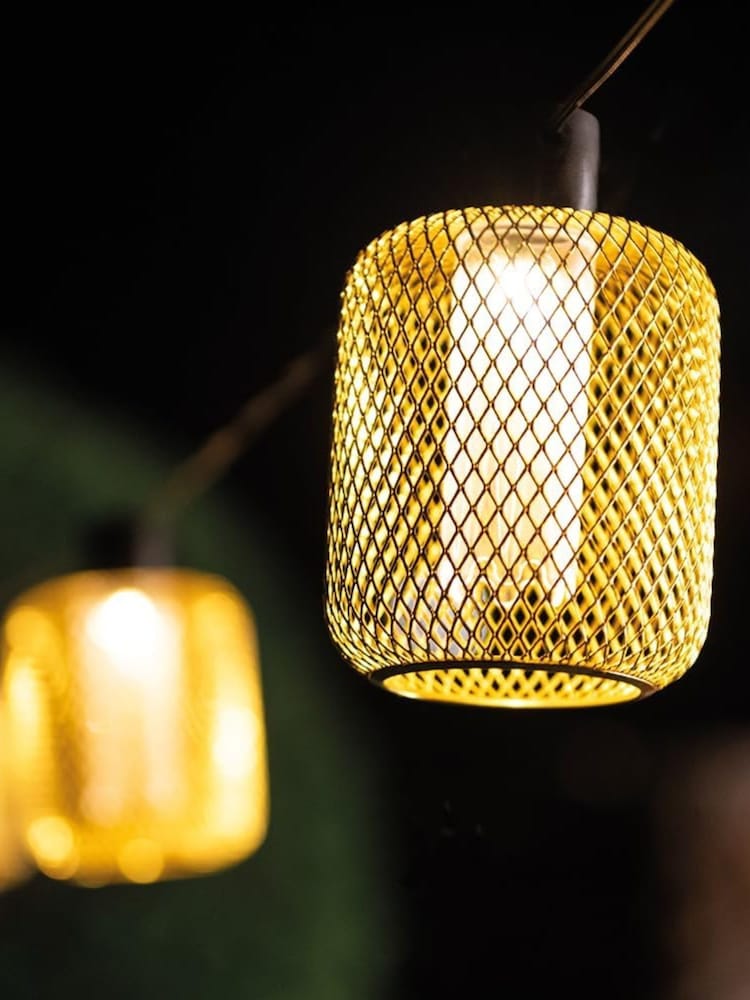 SolarCentre Warm White Dorada USB Mesh Festoon Lights - Image 1 of 2 SolarCentre Warm White Dorada USB Mesh Festoon Lights - Image 1 of 2