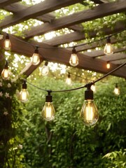 SolarCentre Set of 10 Warm White Edinburgh USB Solar Festoon Lights - Image 2 of 2