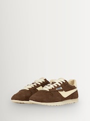 AUTRY Brown Windspin Low Leat Tundra Trainers - Image 2 of 6