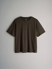 The Set 7 Pack Short Sleeve T-Shirts Black/Chocolate Brown/Neutrals/White - Image 7 of 10