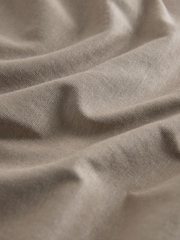 The Set 7 Pack Short Sleeve T-Shirts Black/Chocolate Brown/Neutrals/White - Image 9 of 10