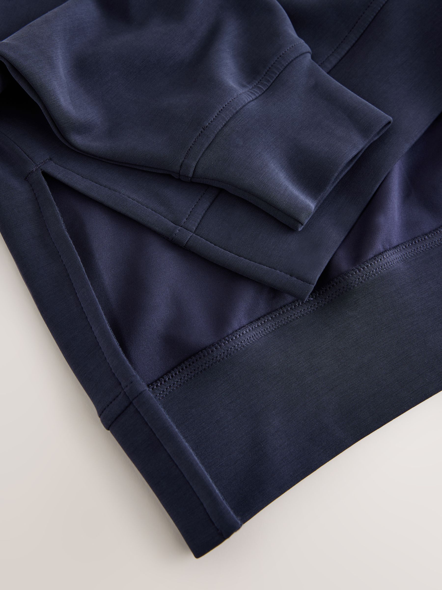 Buy Navy Active Modal Supersoft Cowl Neck Jumper from Next Romania
