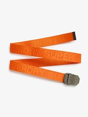 Superdry Orange Workwear Webbing Belt - Image 2 of 4