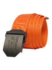 Superdry Orange Workwear Webbing Belt - Image 4 of 4