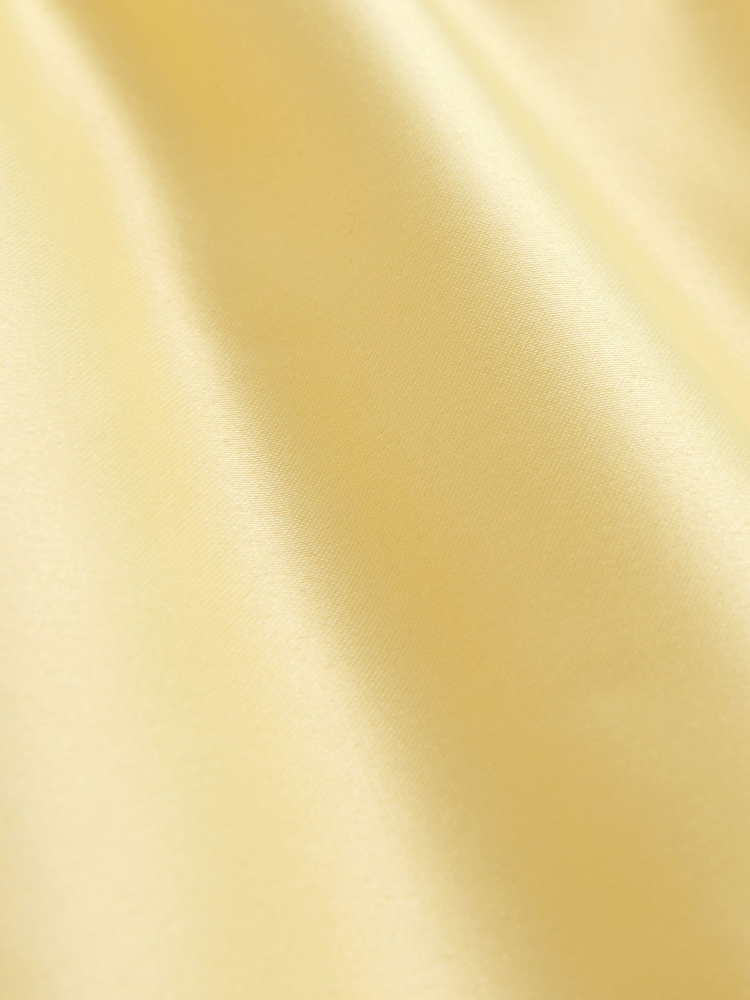 Butter Yellow Flower Girls Bow Front Dress (3mths-10yrs) - Image 5 of 5