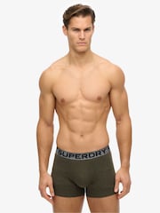 Superdry Green Boxers 3 Pack - Image 2 of 5