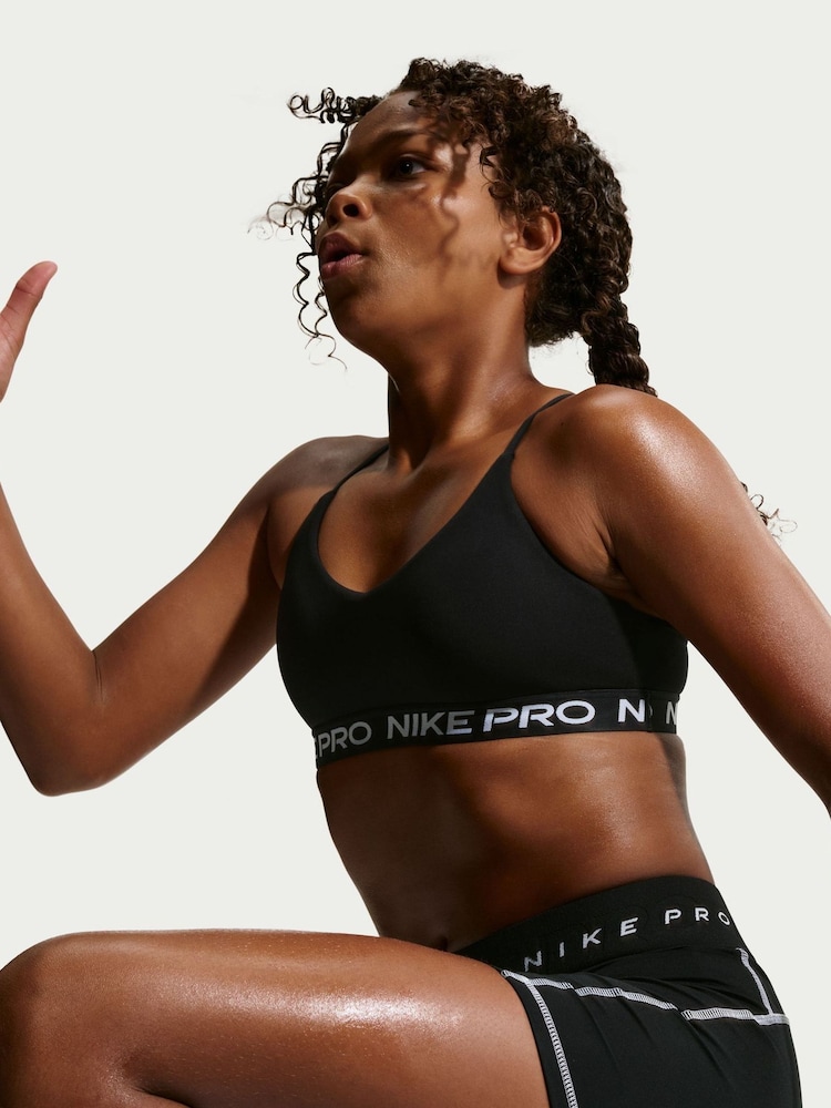 Nike Black Pro Indy Sports Bra - Image 5 of 5 Nike Black Pro Indy Sports Bra - Image 5 of 5