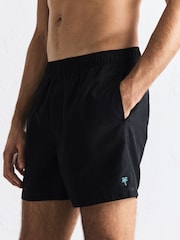 أسود - Essential 4 Inch Swim Shorts - Image 1 of 11
