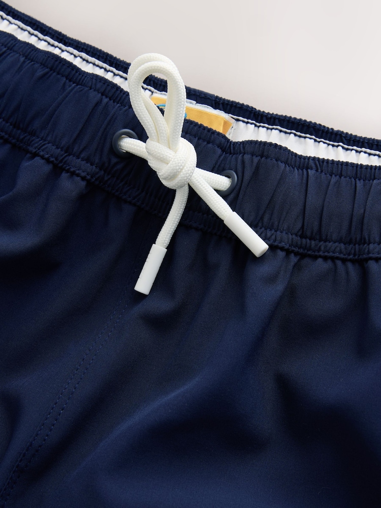 Navy Blue Motion-Flex Swim Shorts - Image 7 of 7