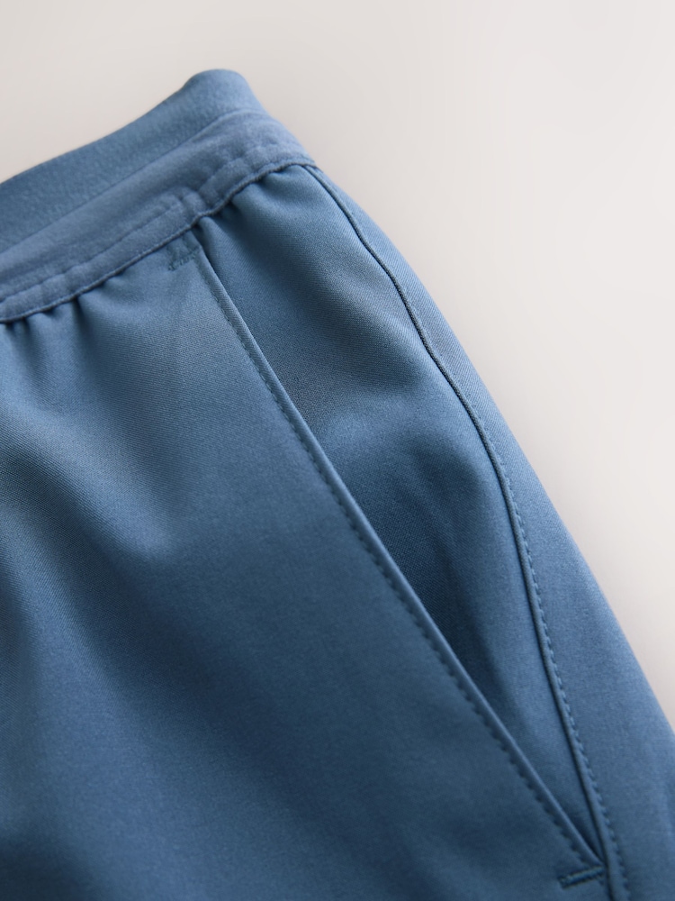 أزرق بترولي - Active Gym to 5" Swim Shorts - Image 2 of 3