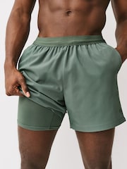 أخضر فاتح - Active Gym to 5" Swim Shorts - Image 4 of 9