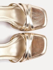 Linzi Gold Faro Strappy Heeled Sandals - Image 4 of 5