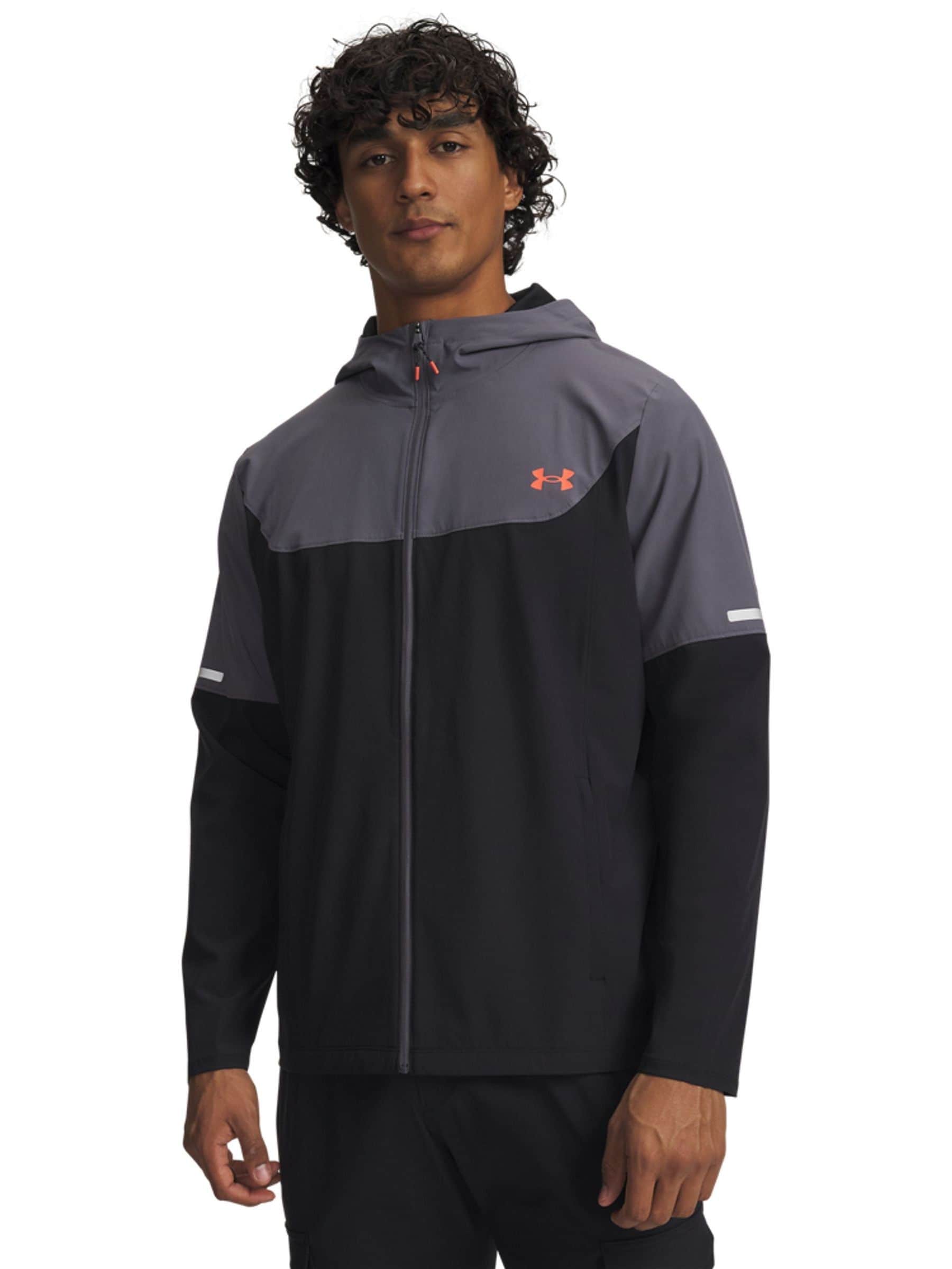 ジャケット・アウター UNITED ARROWS / UNDER ARMOR Jacket Buy Under Armour Black/Grey Tech Utility Woven Jacket from the