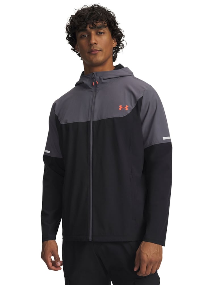 Under Armour Black/Grey Tech Utility Woven Jacket - Image 1 of 3