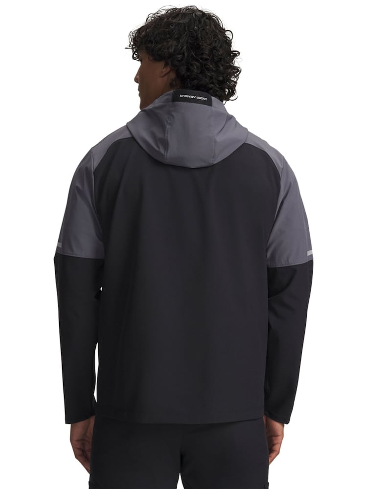 Under Armour Black/Grey Tech Utility Woven Jacket - Image 2 of 3