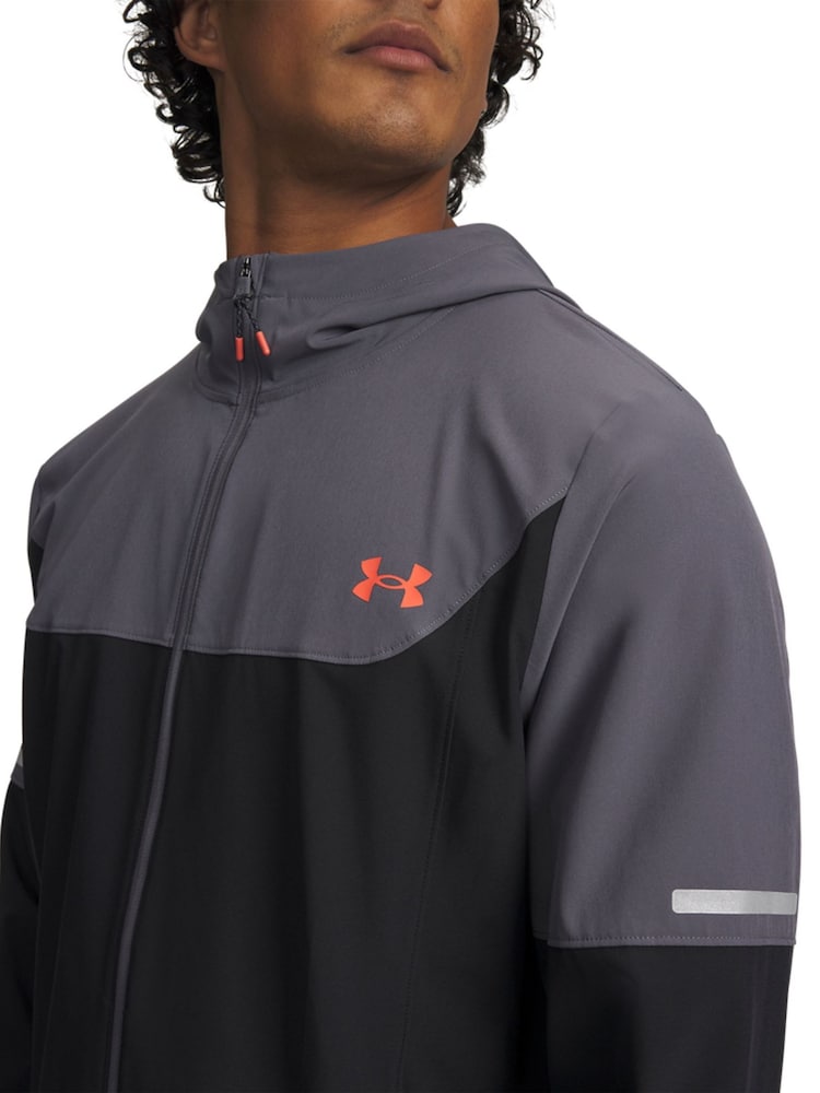 Under Armour Black/Grey Tech Utility Woven Jacket - Image 3 of 3