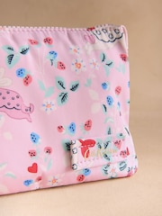 Cath Kidston Pink/ Purple Floral Print Travel Pouch - Image 3 of 4
