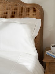 Truly White Ladder Stitch Oxford Pillowcase - Image 3 of 4