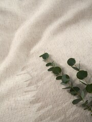 Truly Mushroom Stripe Linen Cotton Housewife Pillowcases - Image 4 of 4