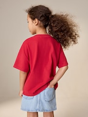 Pink Heart Sequin T-Shirt (3-16yrs) - Image 2 of 2