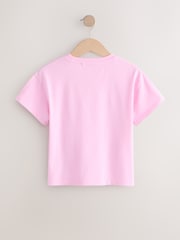 Pink Heart Sequin T-Shirt (3-16yrs) - Image 4 of 6