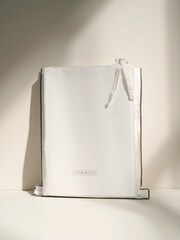 Truly White Mushroom Embroidered Edge Duvet Cover - Image 3 of 3