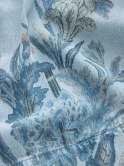 Mid Blue Floral National Trust x Next Denim T-Shirt Dress - Image 7 of 10