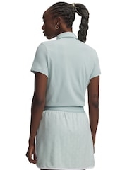 Under Armour Bright Blue Matchplay Polo Shirt - Image 2 of 3