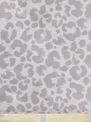 Natural Ready Made Blackout Bathroom Kitchen Roller Leopard Print Blinds - Image 7 of 7