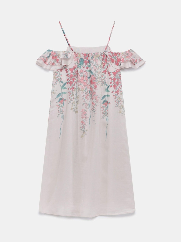 Mint Velvet Natural Floral Print Midi Dress - Image 8 of 8 Mint Velvet Natural Floral Print Midi Dress - Image 8 of 8