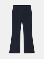 Mint Velvet Blue Tailored Bootcut Trousers - Image 5 of 6