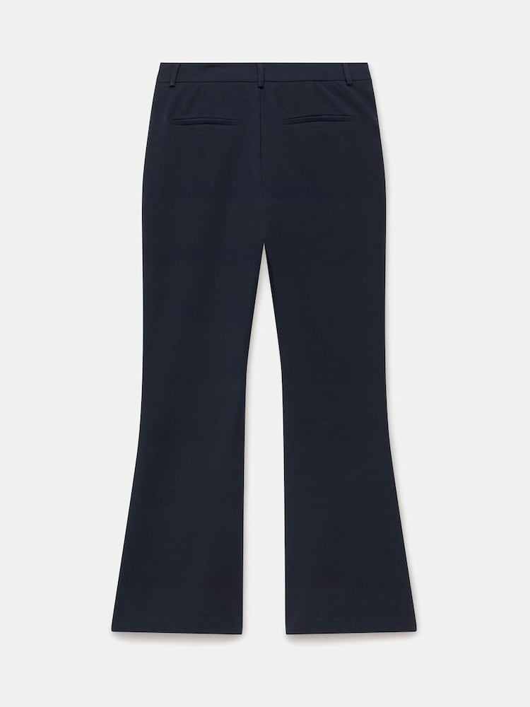 Mint Velvet Blue Tailored Bootcut Trousers - Image 6 of 6