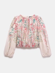 Mint Velvet Natural Floral Print Tops - Image 6 of 7
