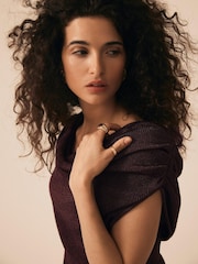 Mint Velvet Red Cowl Neck Knit Top - Image 5 of 8