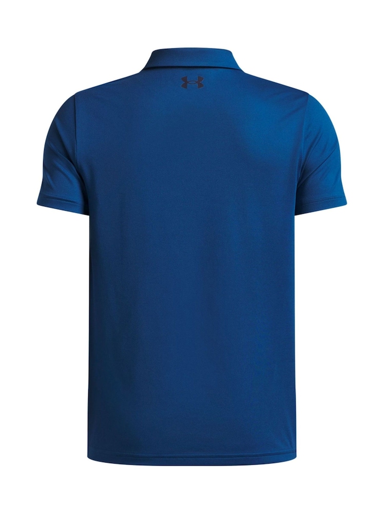 Under Armour Bright Blue Matchplay Polo Shirt - Image 2 of 3 Under Armour Bright Blue Matchplay Polo Shirt - Image 2 of 3