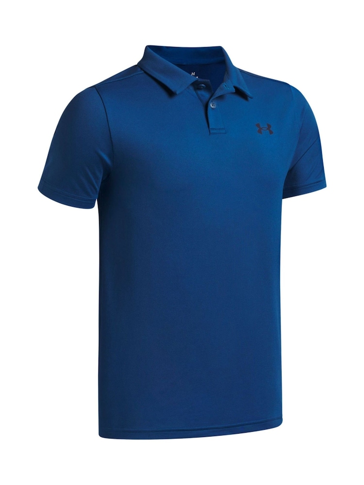 Under Armour Bright Blue Matchplay Polo Shirt - Image 3 of 3 Under Armour Bright Blue Matchplay Polo Shirt - Image 3 of 3